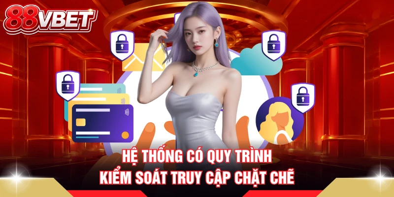 Hệ thống có quy trình kiểm soát truy cập chặt chẽ