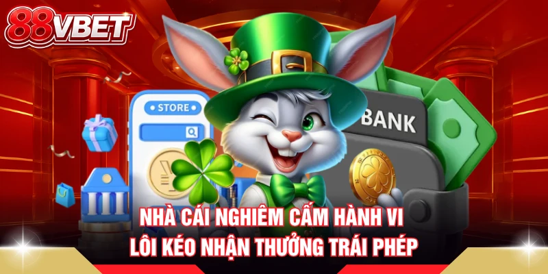 Nhà cái nghiêm cấm hành vi lôi kéo nhận thưởng trái phép